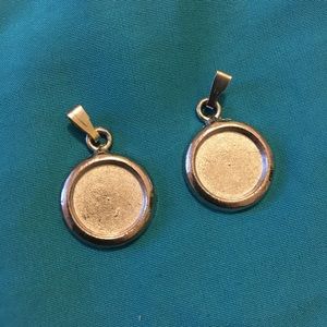 Silver Photo Charms Picture Best Friends